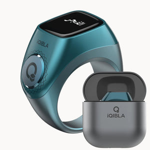 BAGUE ZIKR RING PRO + Coque à recharge offerte - ZIKR ET TASBIH (Stock très limité - juste quelques pièces)
