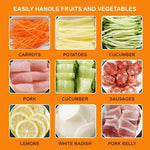 Load image into Gallery viewer, Trancheuse Légumes, pomme - Tout en 1  (MÉGA PROMO DE FIN D&#39;ANNÉE - Stock très limité)

