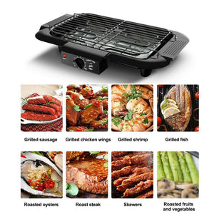 Barbecue Grill - Braise poisson, viande, crabe, gambas, brochette sans fumé (PROMO RAMADAN - Stock presqu'épuisé)