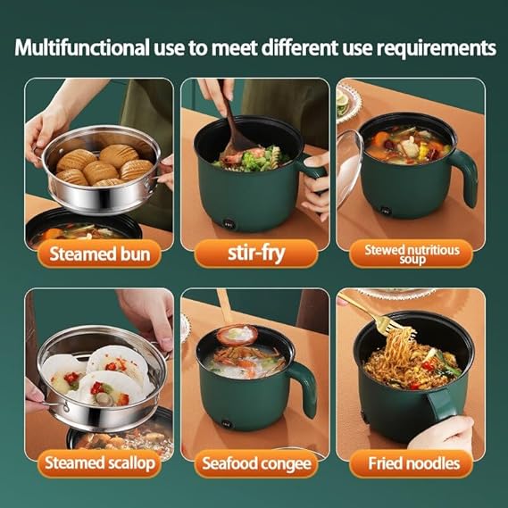 Cuiseur électrique -multifonction, cuisson rapide, protection contre la surchauffe (EN PROMOTION - Stock très limité)