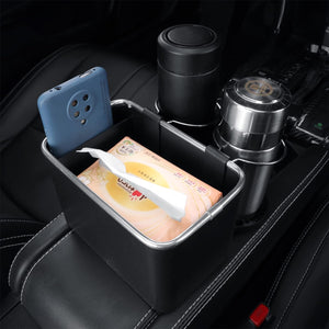 Boîte de rangement pour accoudoir de voiture, porte-gobelet de voiture, téléphones portables, boîtes à mouchoirs (EN PROMOTION - Stock très limité)