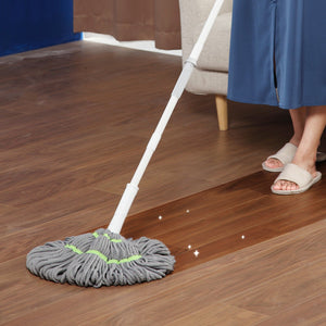 Balai rotatif 2 en 1 à 360 degrés en microfibre hautement absorbante (EN PROMOTION - Stock très limité)