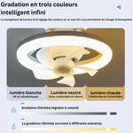 Load image into Gallery viewer, Ventilateur et Lampe intelligente 3 en 1 - rafraichissant, multi-led réglable - réduit la facture d&#39;électricité (EN PROMOTION - Stock très limité) SN
