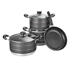 Load image into Gallery viewer, Lot de casseroles, poeles anti adhésives, multifonction, cuisson rapide (PROMOTION SPÉCIALE RAMADAN)
