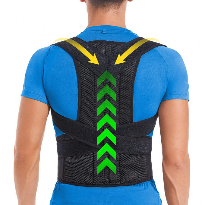 Correcteur de posture ConfortPlus - contre les douleurs dorsales  (EN PROMOTION - Stock très limité)